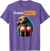 Humor Baboon Costumes Guess What Baboon Butt T-Shirt - Purple Heather