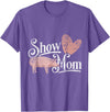 Azienda Agricola Maiale Shirt Pig Gift Idea Show Mom Pig T-Shirt - Purple Heather