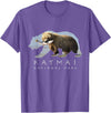 Katmai National Park Landscape Shirts & Gifts Alaskan Bear Katmai National Park Lake Image Alaska Souvenir T-Shirt - Purple Heather