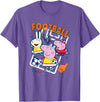 Peppa Pig Summer Games 2021 Football T-Shirt - Purple Heather