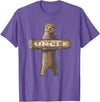 Cartba Uncle Co. Awesome Uncle Funny Saying T-Shirt - Purple Heather