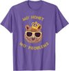 Funny Bear TShirts For All Mo Honey Mo Problems Funny Bear Shirt T-Shirt - Purple Heather