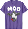 Cow Gift Cow Lover Accessories Cattle Farmer Stuff Funny Cow Design For Men Women Cow Farmer Dairy Farm Animal T-Shirt -