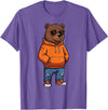 Bear Shirts For Men Women Kids Gifts Cool Bear Sunglasses Men Women Kids Boys Girls Youth Teen T-Shirt - Purple Heather