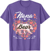 Nana Bear Shirt Designs and Gift Ideas for Grandma Nana Bear Shirt for Women - Cute Mother's Day and Birthday T-Shirt - Purple Heather