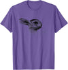 Vintage Duck Rabbit Illusion Psychology Classic T-Shirt in Purple Heather