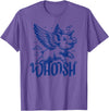 Lustige Schwein Schweinchen Liebhaber Geschenkidee Flying Pig Pig with Wings 90s Graphic T-Shirt - Purple Heather