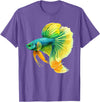 Bettas Betta Lovers Shop Bettas Betta Fish Betta T-Shirt - Purple Heather