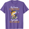Fisherman & Fishing T-Shirts Funny Shirt "Natürlich ich komme schnell Ich habe Fische zum Fangen" [German Language] T-Shirt - Purple Heather