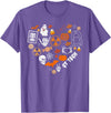 Radiology Tech Radiologist X-ray Ghost Halloween CT Tech Ghost Pumpkin Heart Halloween Radiology Technologist T-Shirt -