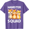 Cute Hamster Design for Men Women Kids Dwarf Hamster Lovers T-Shirt - Purple Heather