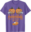 Lustige Halloween Kleidung Pumpkins Funny Halloween T-Shirt - Purple Heather