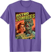 Last Gasp Graphics Astro Zombies 1950s Horror Comic Cover T-Shirt - Purple Heather