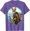 Rabbit Mountaineering Hiking Rabbits T-Shirt in Purple Heather