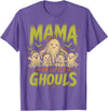 Mama of Little Ghouls Halloween Clothing BB Funny Halloween Mom Shirt Mothers Day Mama of Little Ghouls T-Shirt - Purple