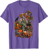 Halloween Gardening Lover Apparel & Gifts Outlet Freshly Planted Skeleton Gardener Halloween T-Shirt - Purple Heather