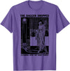 Edgar Allan Poe Fan Club of Compton Edgar Poe Art Masque of the Red Death-Edgar Allen Poe Quote T-Shirt - Purple Heather