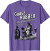 Bible Verse Shirts Grave Robber Oh Grave Where is Thy Victory? 1 Cor 15:55 T-Shirt - Purple Heather