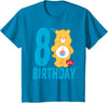 Care Bears Birthday Bear Celebrates A 8th Birthday T-Shirt - Sapphire Blue