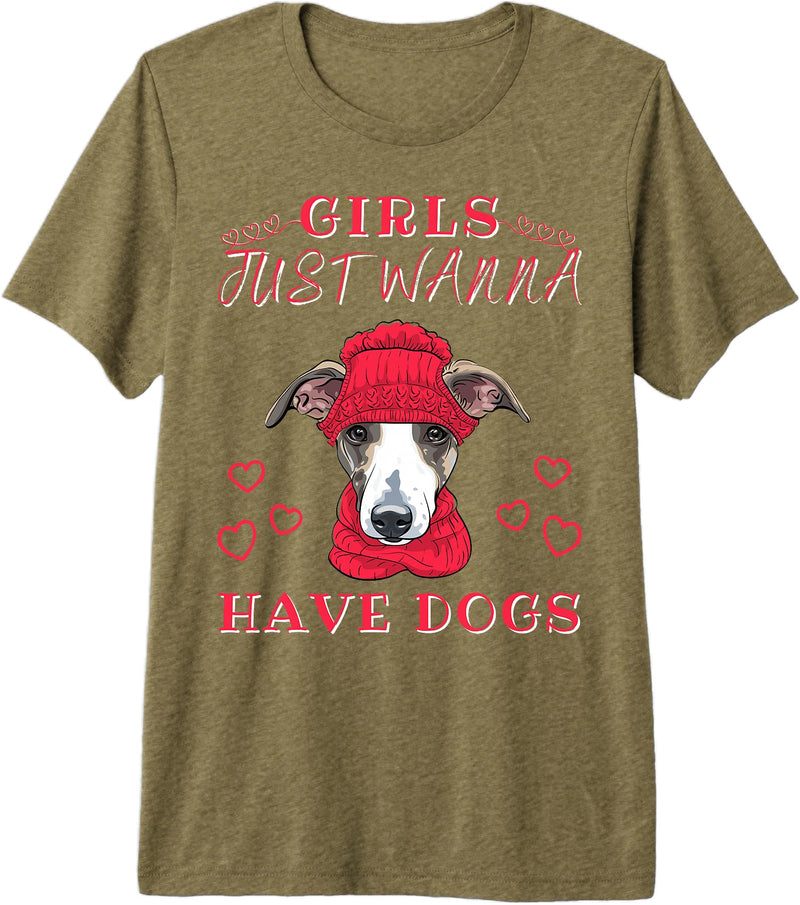 Dog Tees Dog Premium Tri-blend T-Shirt - Olive Green