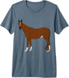 Clothing25 Horses! Premium Tri-Blend T-Shirt - Slate Grey