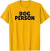 PABLO'S PAW PRINTS Light Dogs Men Women Kids T-Shirt - Golden Yellow
