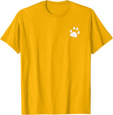 P&L Originals Cat paw print. Pocket style emblem. T-Shirt