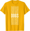 Dogs Apparel Dogs T-Shirt - Golden Yellow