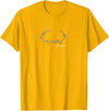 I Love Funny Pigs T-Shirts Pig Lovers, Pot Belly, Kids Love this Cute T-Shirt T-Shirt - Golden Yellow