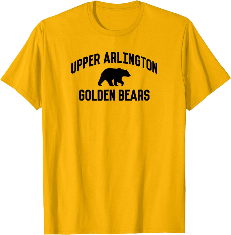 Upper Arlington Ohio Outfitters Upper Arlington Classic Bear T-Shirt - Golden Yellow