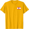 Berlin Bear Flag BERLIN GERMANY FLAG BEAR FLAG T-Shirt - Golden Yellow