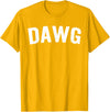 DAWG - Designs DAWG T-Shirt - Golden Yellow
