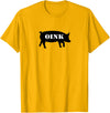 Bear Daddy Oink Pig Play Funny Gay Men's T-Shirt T-Shirt - Golden Yellow