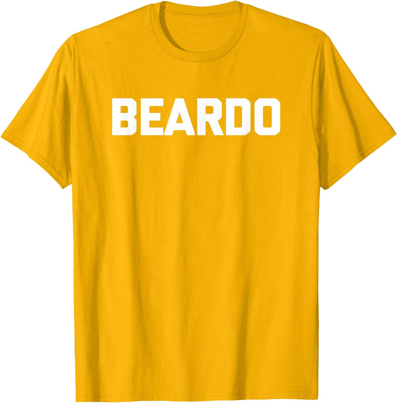 Funny Beard Shirt & Funny Beard T-Shirts Beardo T-Shirt funny saying sarcastic shirt for men bear T-Shirt - Golden Yellow