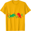 Bull vs Bear Stock Market Investor Shop Bull vs Bear Stock Market Investor Wall Street T-Shirt - Golden Yellow