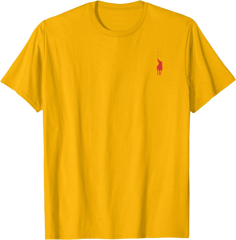 James Gordon Bennett Horse Polo Apparel Horse Polo Logo Fashion Gift T-Shirt - Golden Yellow