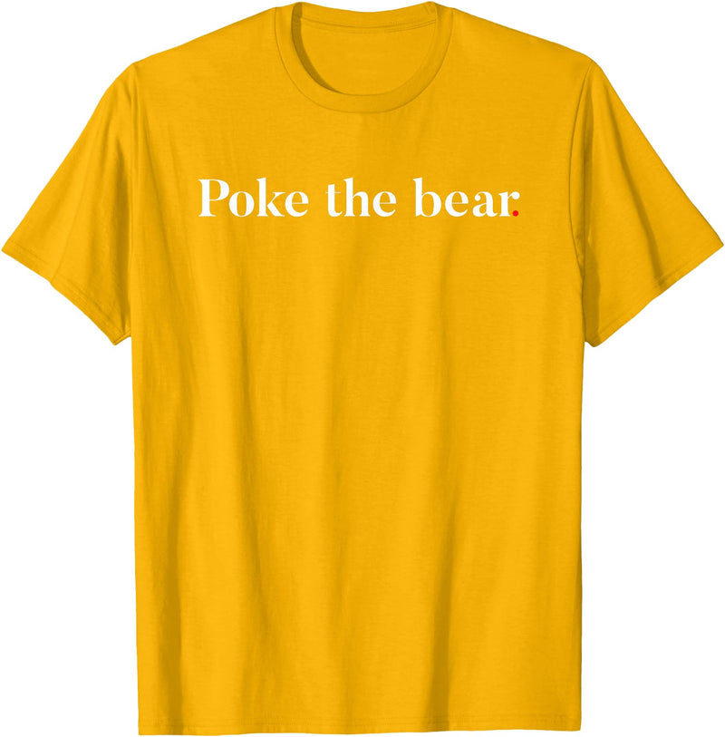 Poke the Bear Tees Poke the Bear T-Shirt - Golden Yellow
