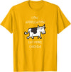 Cow Appreciation Day Clothing Cow Appreciation - Eat More Chicken T-Shirt - Golden Yellow