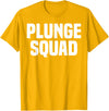 Winter Sport Polar Bear Plunge Design Outfit Ice Bear Plunge - Plunge Squad T-Shirt - Golden Yellow