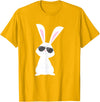 Cool Bunny Rabbit T-Shirt in Golden Yellow