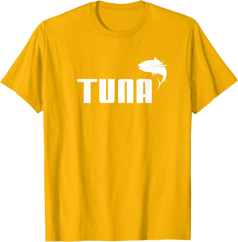 Funny Tuna Fish gifts Funny Tuna Tuna Gift T-Shirt - Golden Yellow