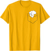 Cute Polar Bear Gifts And Tees Polar Bear in Bag Cute Polar Bear Children Baby Polar Bear T-Shirt - Golden Yellow