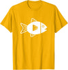 Fish gifts Fish icon T-Shirt - Golden Yellow