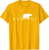 bear heartbeat t shirt Bear Heartbeat T-Shirt T-Shirt - Golden Yellow