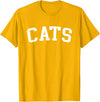 Cats - Style Cats T-Shirt - Golden Yellow