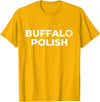 Buffalo Polish Shirts | 716 Polska Polish Smigus Dyngus Day T-Shirt - Golden Yellow