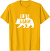 The Persnickety Owl Family Bears #2 Little Sister Bear Shirt Sister Bear T-Shirt Sister Tee T-Shirt - Golden Yellow