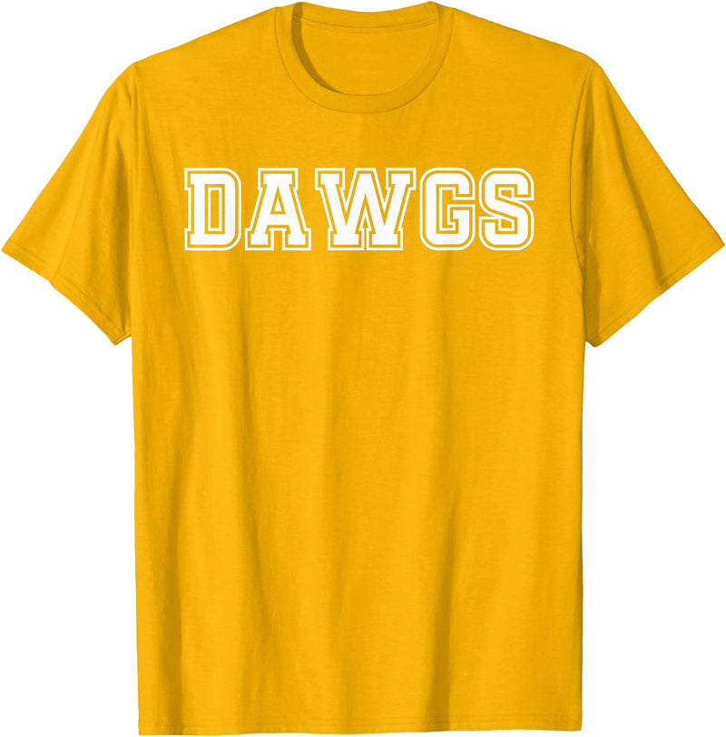 Dawgs T-Shirt - Golden Yellow