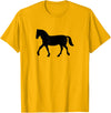 Gyopo Life Konglish Apparel Horse T-Shirt - Straight - Golden Yellow