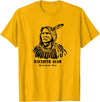 Nebraska Statue Oklahoma Court Standing Bear Ponca Tribe T-Shirt - Golden Yellow